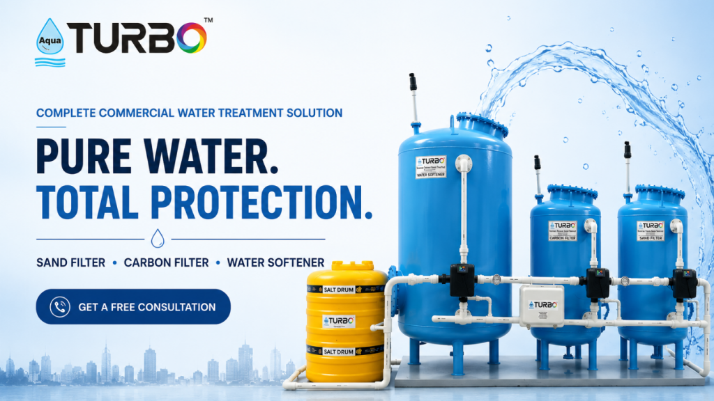 aqua turbo water softener in bangalore