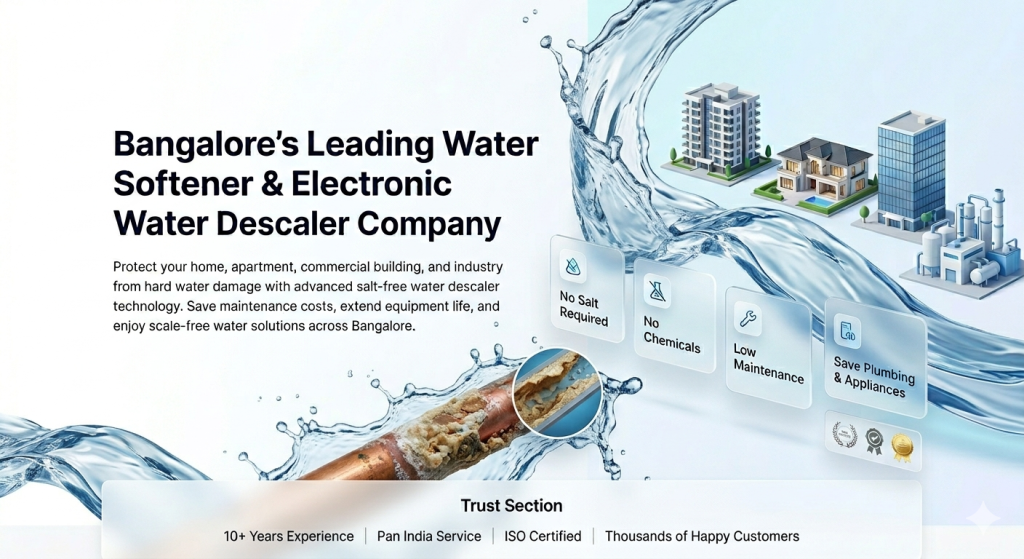 The Best Water Softener in across Bangalore